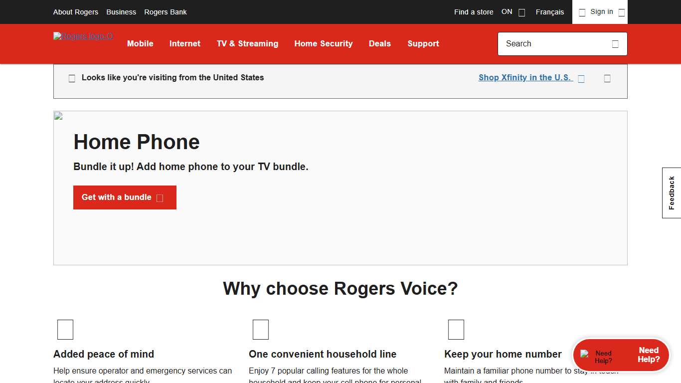 Rogers Voice - Cordless Landline Phone Bundles - Rogers